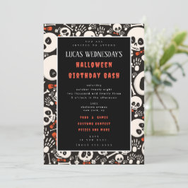 Invitación de cumpleaños de Halloween