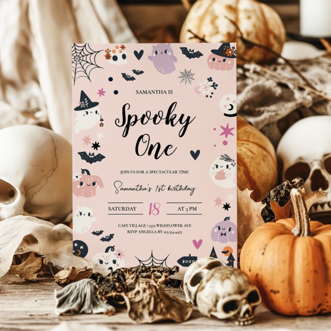 Invitación de cumpleaños de Halloween (Subido por el creador)