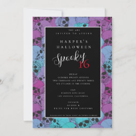 Invitación de cumpleaños de Halloween