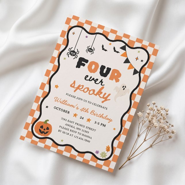 Invitación de cumpleaños de Halloween espeluznante (Subido por el creador)