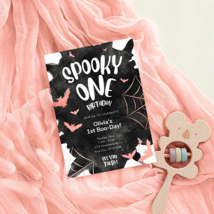 Invitación de Cumpleaños de Halloween Uno Espeluzn