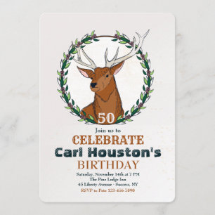 Invitación de cumpleaños de Hunter