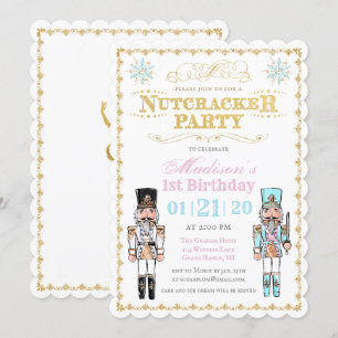 Invitación de cumpleaños de invierno para cualquie