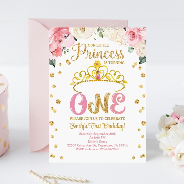 Invitación de cumpleaños de la Corona Real de Prin (Subido por el creador)