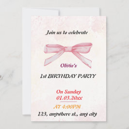 invitación de cumpleaños de la libélula blanca