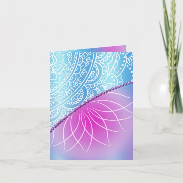 Invitación de cumpleaños de Lace & Pearl (Anverso)