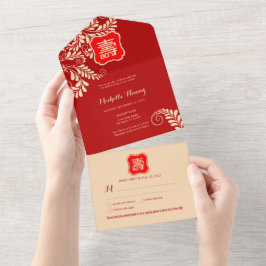 Invitación de cumpleaños de larga duración en Chin