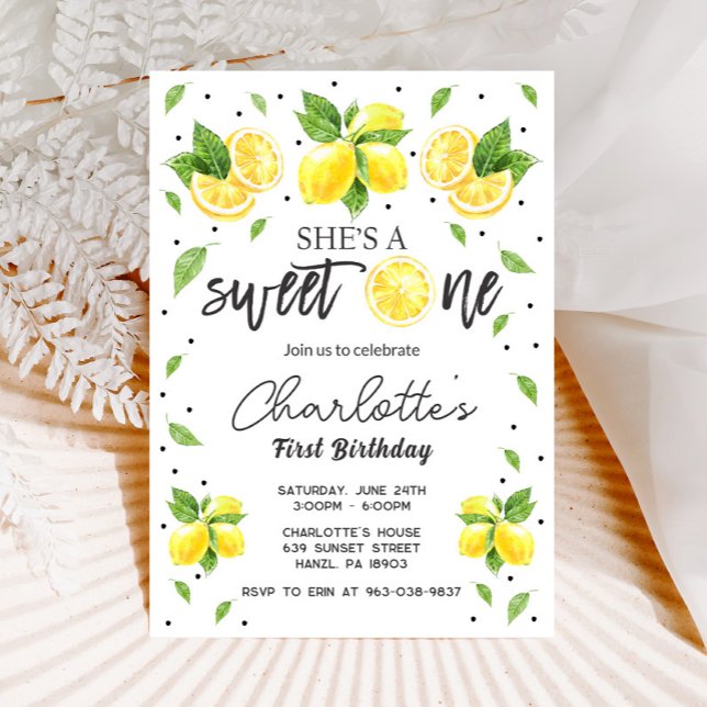 Invitación de cumpleaños de Lemon 1 (Subido por el creador)