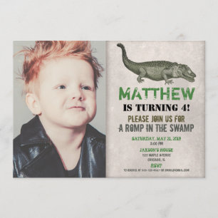 Invitación de cumpleaños de ligador, foto de cocod