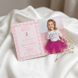 Invitación de cumpleaños de Little Boo está cumpli