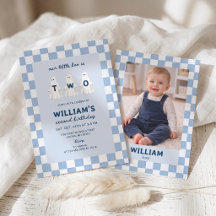 Invitación de cumpleaños de Little Boo Is Two con