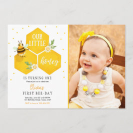 Invitación de cumpleaños de Little Honey Fiesta de