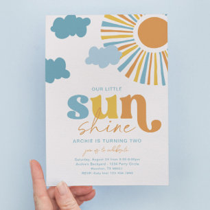 Invitación de cumpleaños de Little Sunshine