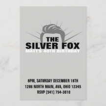 Invitación de cumpleaños de los hombres