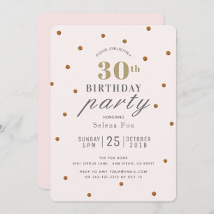 Invitación de cumpleaños de los Purpurinas Rubor P
