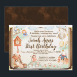 Invitación de cumpleaños de Mother Goose<br><div class="desc">Agregue un toque agradable al día especial de sus pequeños con esta invitación!</div>