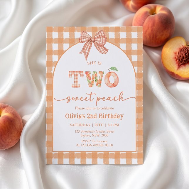 Invitación de cumpleaños de niña con dos dulces cu (Subido por el creador)