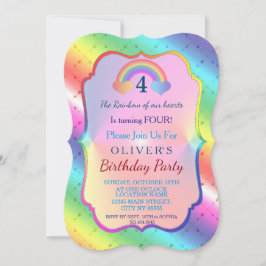 Invitación de cumpleaños de niño con flechas de ar