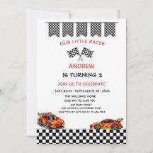 Invitación de cumpleaños de niño de cualquier edad