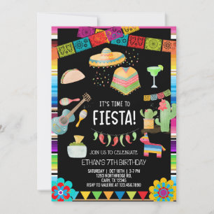 Invitación de cumpleaños de niño, fiesta de niño d