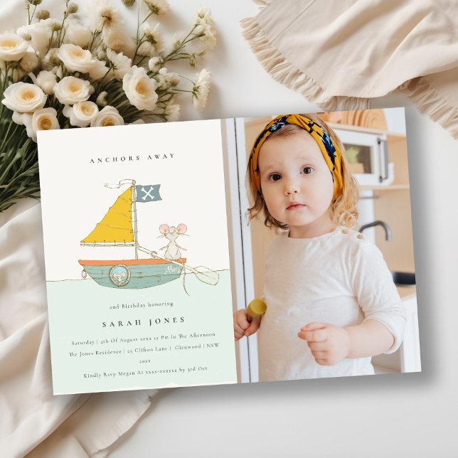 Invitación de cumpleaños de niños piratas de vela  (Subido por el creador)