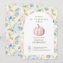 Invitación de cumpleaños de nuestra pequeña calaba