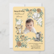 Invitación de cumpleaños de nuestra pequeña Sunshi