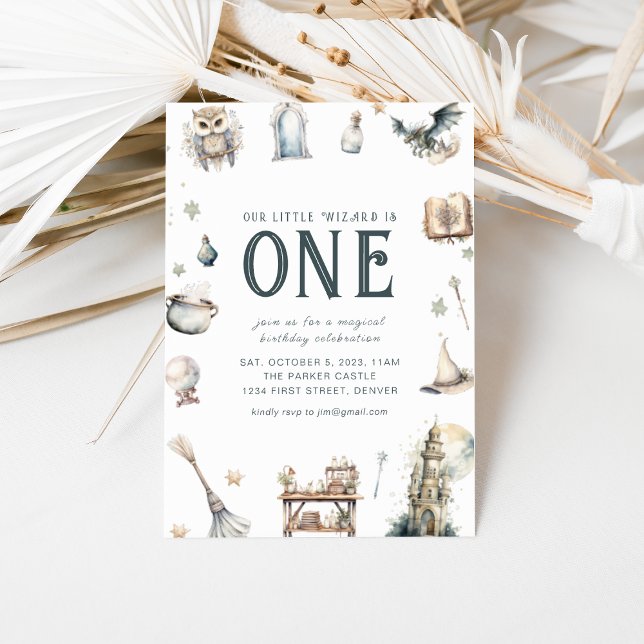 Invitación de cumpleaños de nuestro pequeño asiste (Subido por el creador)