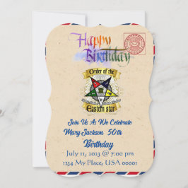 Invitación de cumpleaños de OES
