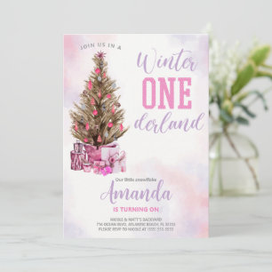 Invitación de cumpleaños de Onederland, Chica de i