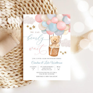 Invitación de Cumpleaños de Osito de Peluche para 