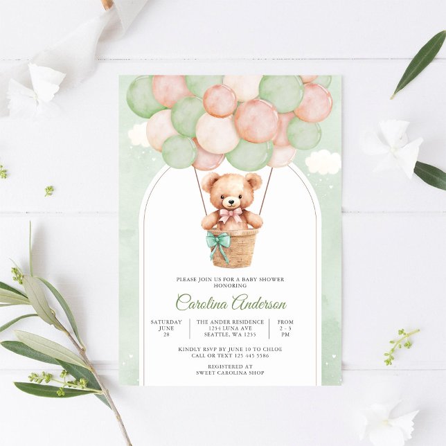 Invitación de Cumpleaños de Osito de Peluche para  (Subido por el creador)