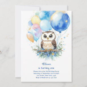 Invitación de cumpleaños de Owl