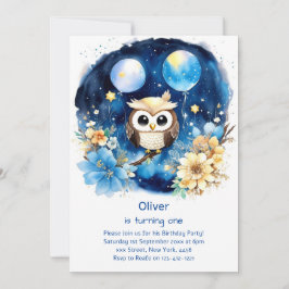 Invitación de cumpleaños de Owl