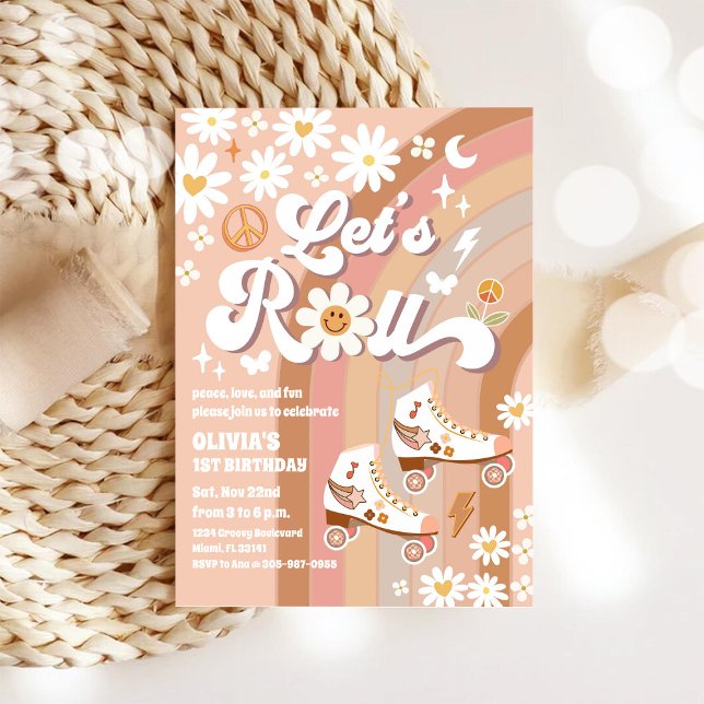Invitación de cumpleaños de patinaje sobre ruedas  (Subido por el creador)