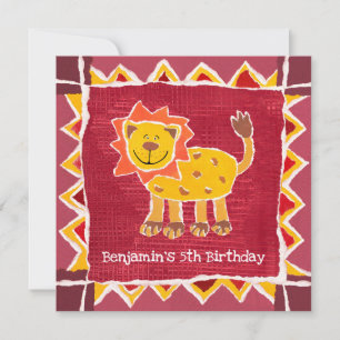 Invitación de cumpleaños de personalizado Collage