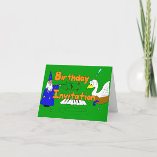 Invitación de cumpleaños de Personalizado Fantasy