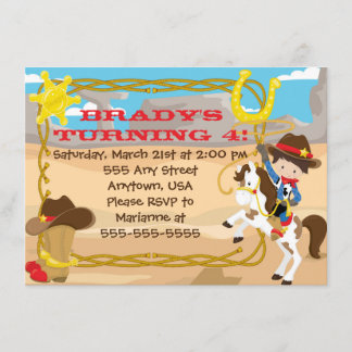 Invitación de cumpleaños de personalizado Little C
