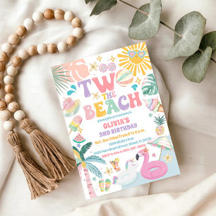 Invitación de Cumpleaños de Playa Tropical