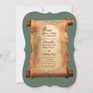Invitación de cumpleaños de Prince Boys Third Fies