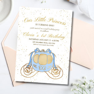 Invitación de cumpleaños de princesa, Carruaje de