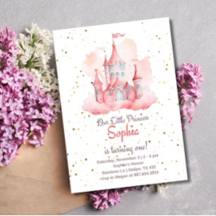 Invitación de Cumpleaños de Princesa Mágica, Princ