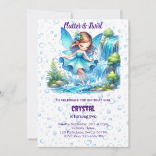 Invitación de cumpleaños de productos lácteos edit
