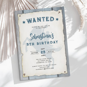 Invitación de cumpleaños de Rodeo Occidental