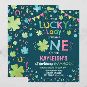 Invitación de cumpleaños de San Patricio Fiesta