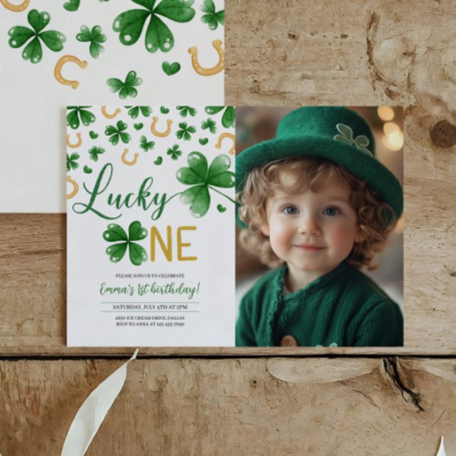 Invitación de cumpleaños de San Patricio, un Fiest (Subido por el creador)