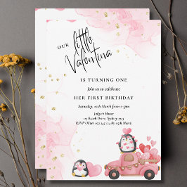 Invitación de cumpleaños de San Valentín