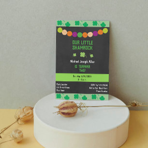 Invitación de cumpleaños de Shamrock