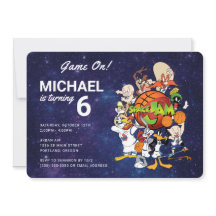 Invitación de cumpleaños de SPACE JAM™