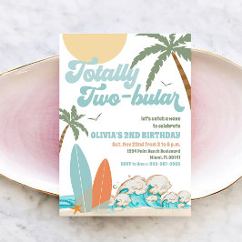 Invitación de cumpleaños de surf